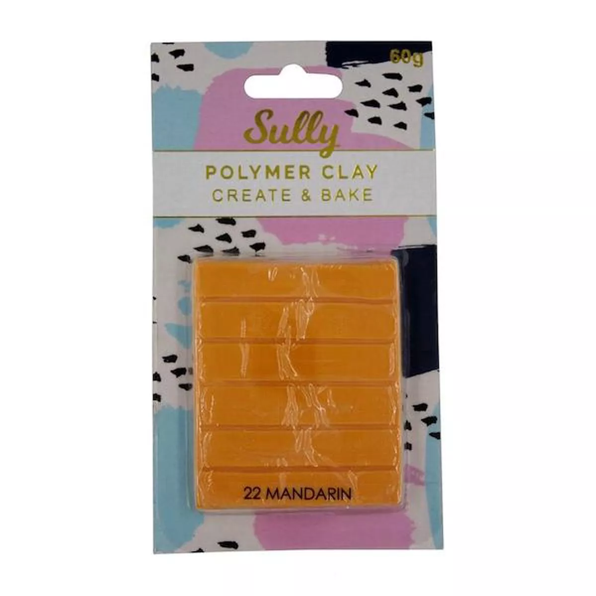 Sully Polymer Clay, Mandarin- 60g